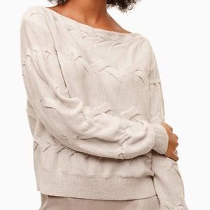 XXS Heather Birch Luc Sweater